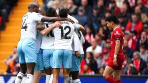 Liverpool’s title chances suffer huge blow as Crystal Palace win at Anfield