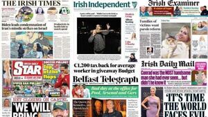 What the papers say: Monday's front pages What the papers say: Monday's front pages