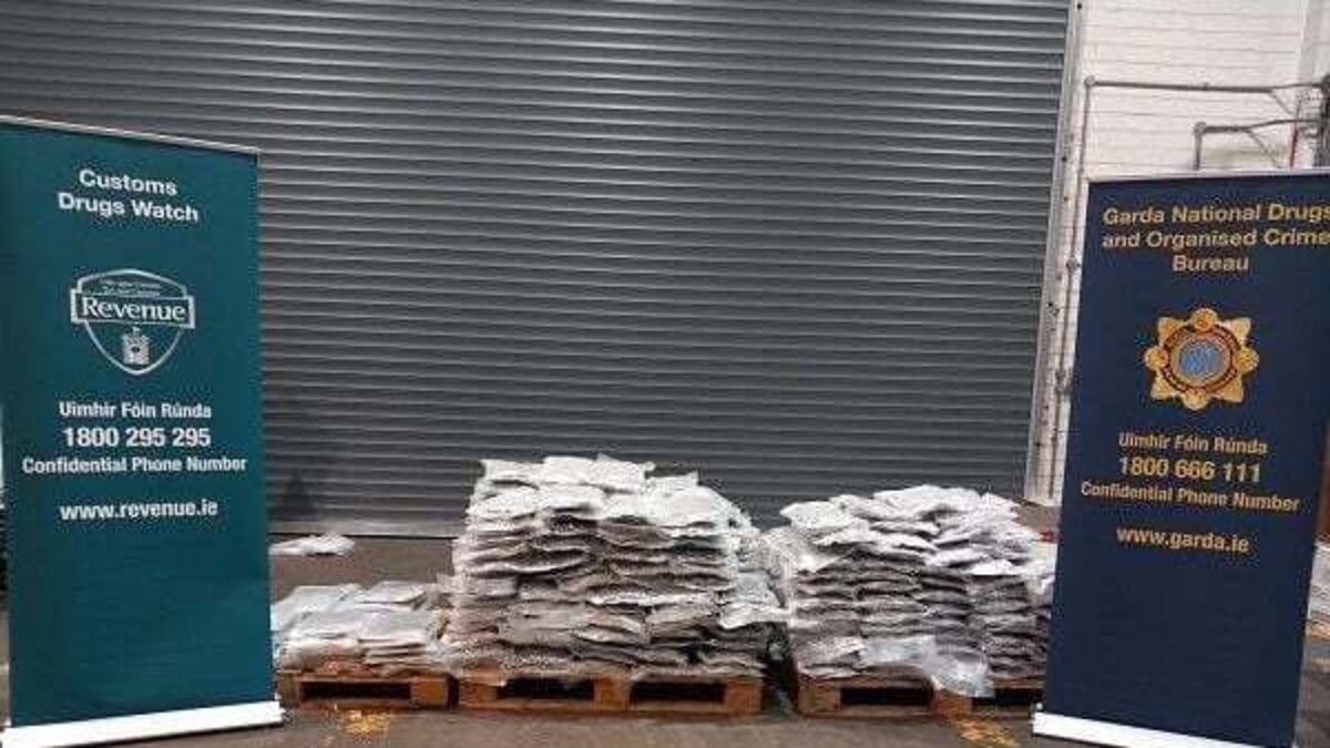 Two arrested over €120,000 of cannabis seized in Co Meath