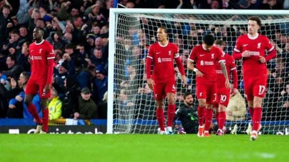 Everton move closer to safety after ruining Liverpool’s title pursuit