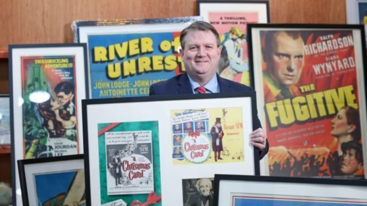Rare film posters and art to go up for auction in Belfast