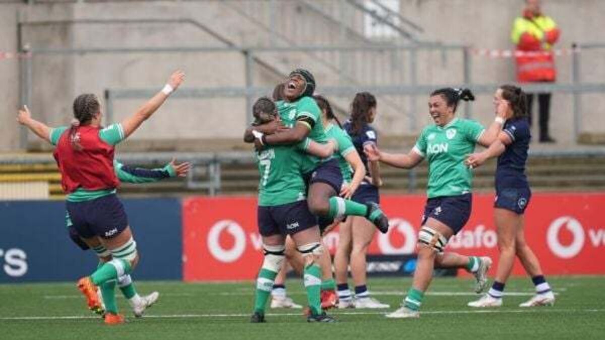 Ireland edge past Scotland to secure third in Six Nations and World Cup qualification