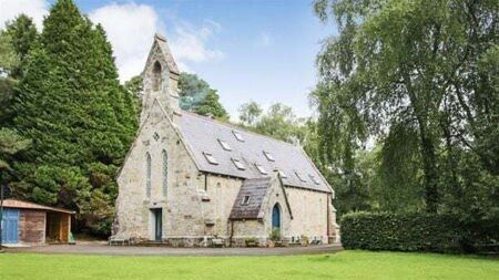Old church reimagined as four-bed family home for €440,000