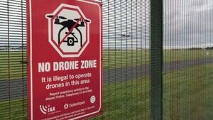 Men accused of flying drones near Dublin Airport take case against 'draconian' laws Men accused of flying drones near Dublin Airport take case against 'draconian' laws