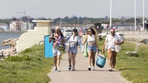 Warmest day of the year so far as temperatures hit 24 degrees Warmest day of the year so far as temperatures hit 24 degrees