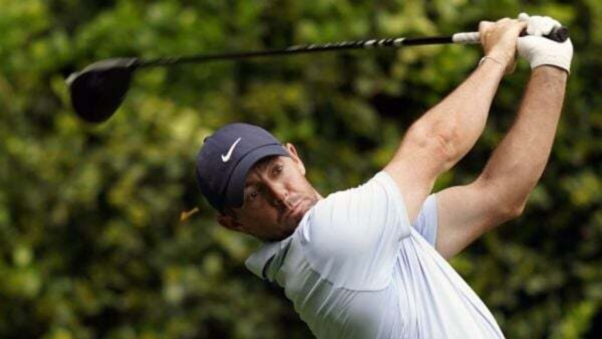 Rory McIlroy four shots behind leader Xander Schauffele at Wells Fargo