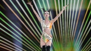 Bambie Thug attends Eurovision opening after claim against Israel broadcaster