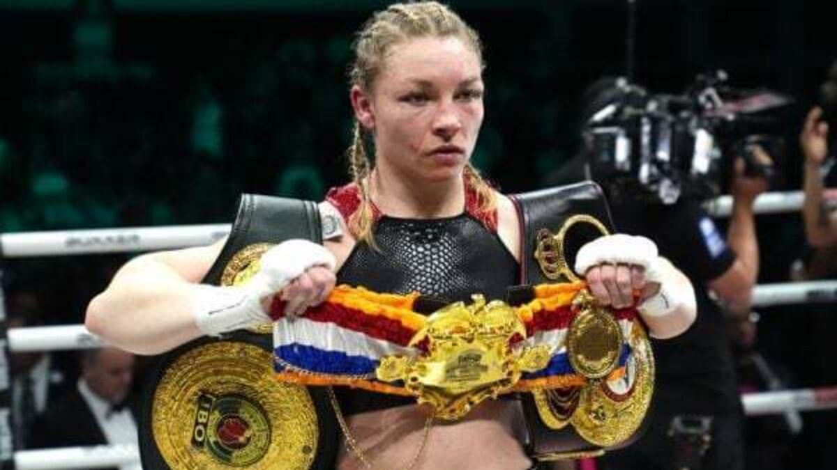 Lauren Price wants to ‘be in massive fights’ after impressive display in Cardiff
