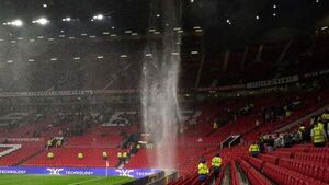 It never rains but it pours – Old Trafford issues exposed by storm It never rains but it pours – Old Trafford issues exposed by storm
