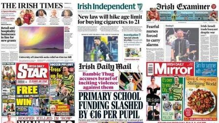 What the papers say: Monday's front pages
