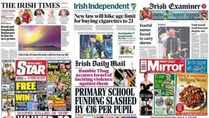 What the papers say: Monday's front pages