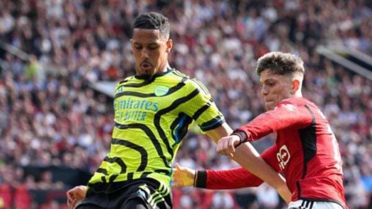 North London is white? William Saliba says Arsenal are Spurs fans for City game