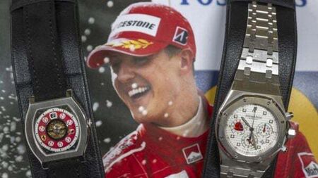 Eight watches owned by Michael Schumacher up for auction