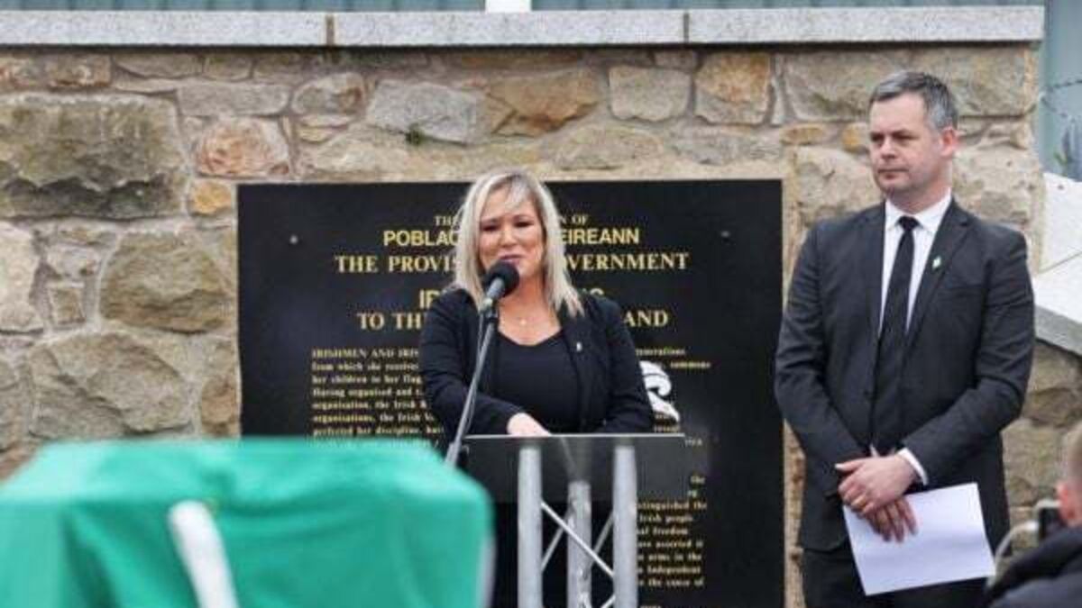 Minutes show Foster saying she ‘can’t stand’ with O’Neill after Storey funeral