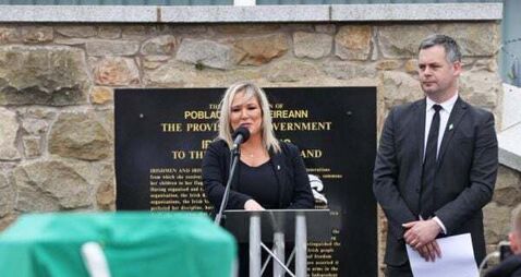 Minutes show Foster saying she ‘can’t stand’ with O’Neill after Storey funeral