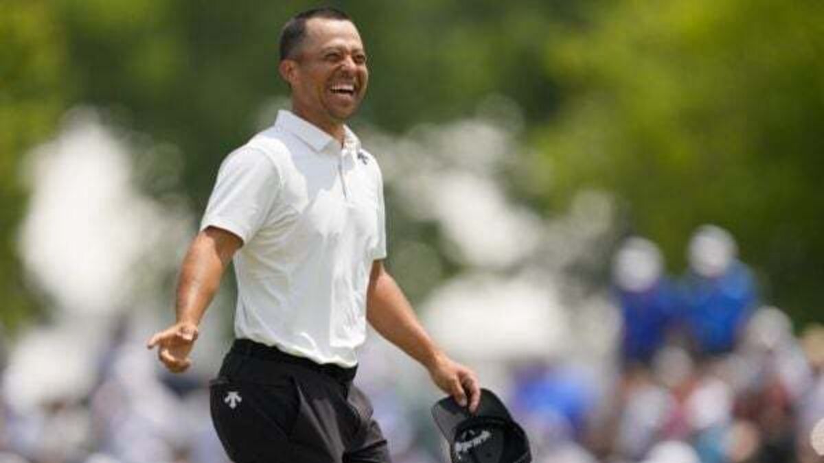 Xander Schaufelle matches record for three-shot lead at Valhalla