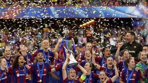 Barcelona defend Women’s Champions League title with win over Lyon in final
