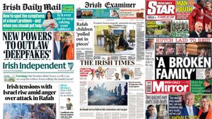 What the papers say: Tuesday's front pages What the papers say: Tuesday's front pages