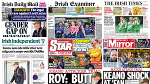 What the papers say: Thursday's front pages What the papers say: Thursday's front pages
