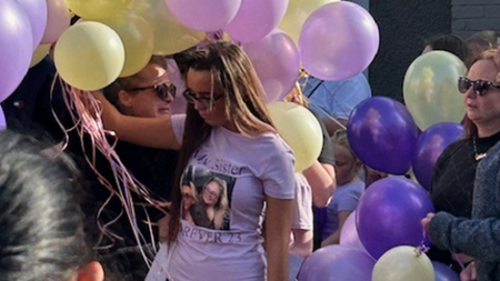 Over 200 people attend vigil for Limerick dog attack victim Nicole Morey