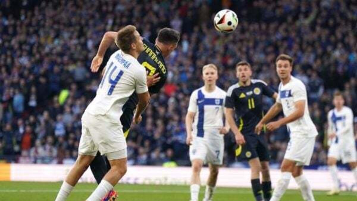 Scotland squander two-goal lead on departure to Euro 2024