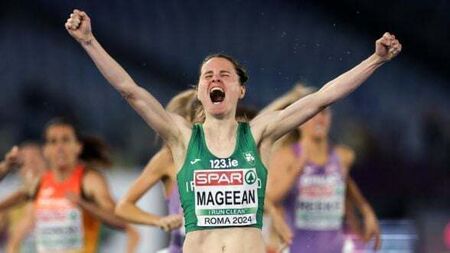 Ciara Mageean wins gold for Ireland in 1500m final at European Championships