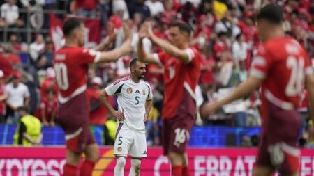 Kwadwo Duah nets his first goal for Switzerland in win over Hungary at Euro 2024
