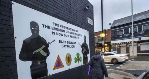 'Incredibly disturbing': Loyalist show of strength takes place in east Belfast