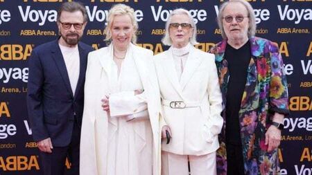 Public reunion of Abba members last month ‘might be the last occasion’