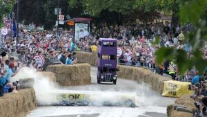 Thousands descend on Alexandra Palace to witness return of Red Bull Soapbox Race Thousands descend on Alexandra Palace to witness return of Red Bull Soapbox Race