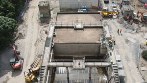 Bagenalstown's new water treatment works are progressing well