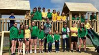 Mayo National School opens new playground