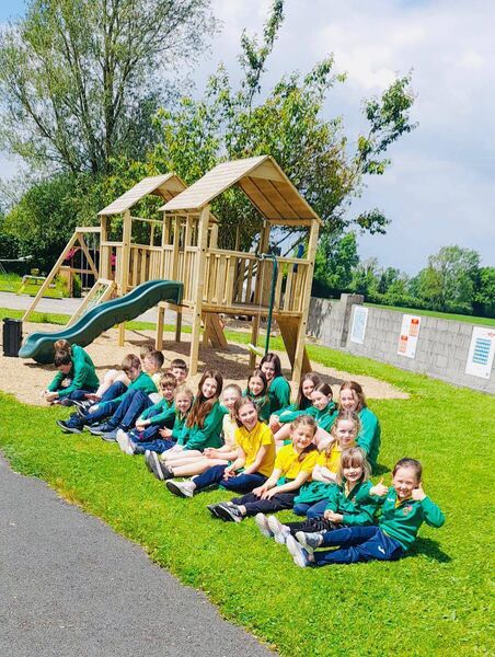 The beautiful new playground at Mayo NS 