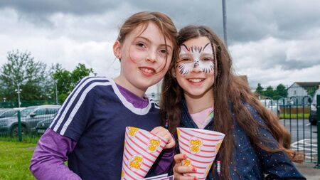 Rain failed to dampen spirits at Gaelscoil’s annual fair day
