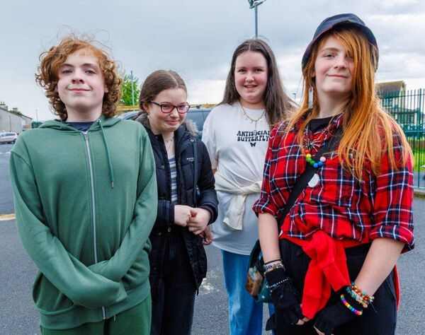 Dylan Kerslake, Brianna Buggy, Layla Byrne and Nessa Barron. Photo: michaelorourkephotography.ie Dylan Kerslake, Brianna Buggy, Layla Byrne and Nessa Barron. Photo: michaelorourkephotography.ie