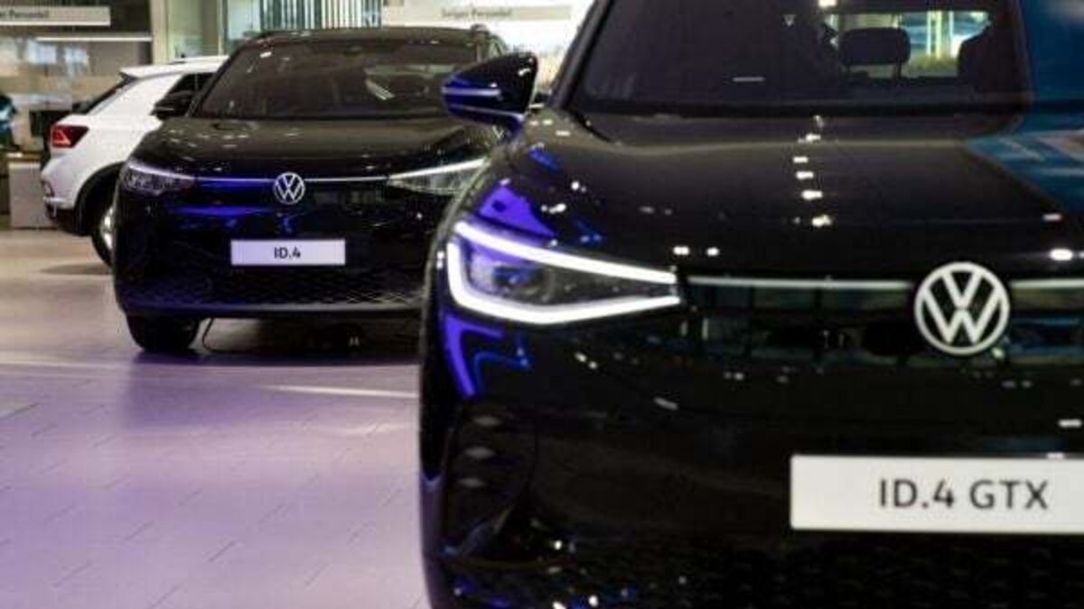 New electric car sales down 25% in first-half of year