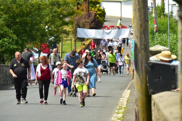 The sunshine brought the crowds out for Rathanna Village Day Photos: Roger Jones