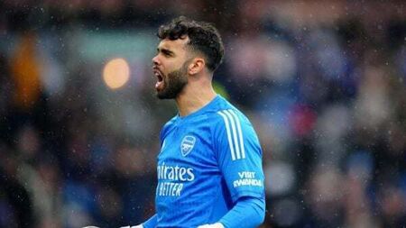Arsenal sign Spain goalkeeper David Raya on permanent deal from Brentford