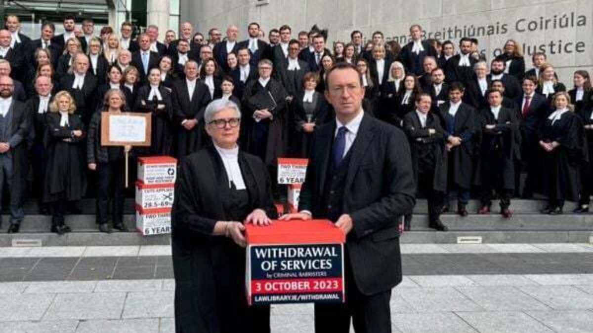 Criminal barristers to withdraw services again