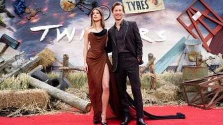 Tom Cruise joins Glen Powell at London premiere of Twisters