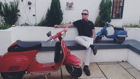 Forget Italy this stunning Vespa 90 scooter gives serious Carlow vibes!