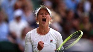 Barbora Krejcikova knocks out former champion Elena Rybakina in Wimbledon semis Barbora Krejcikova knocks out former champion Elena Rybakina in Wimbledon semis