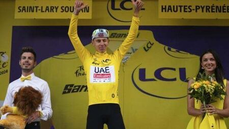 Tadej Pogacar wins stage 14 to take big step towards third Tour de France title