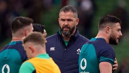 Andy Farrell: Ireland’s first-half display in South Africa ‘as good as it gets’