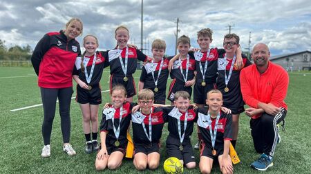 Slaney Valley are Leinster Champions in U11 mixed tag rugby