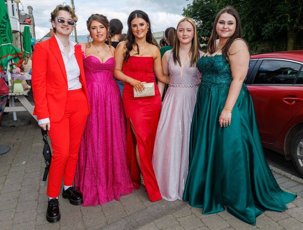 Abbie Murphy, Jemma Quigley, Tess Staunton, Roisín Pilcher and Vicky McDermott
