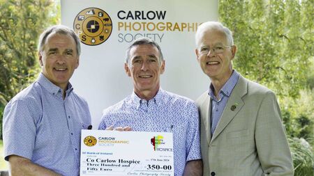 Carlow photography club raises funds for hospice