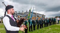 Veterans and families gather to remember Carlow's war dead 