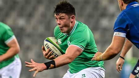 Smyth to start for Ireland at U20 Rugby World Cup