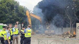 Injunction granted stopping 'persons unknown' attending Coolock site after violent scenes Injunction granted stopping 'persons unknown' attending Coolock site after violent scenes